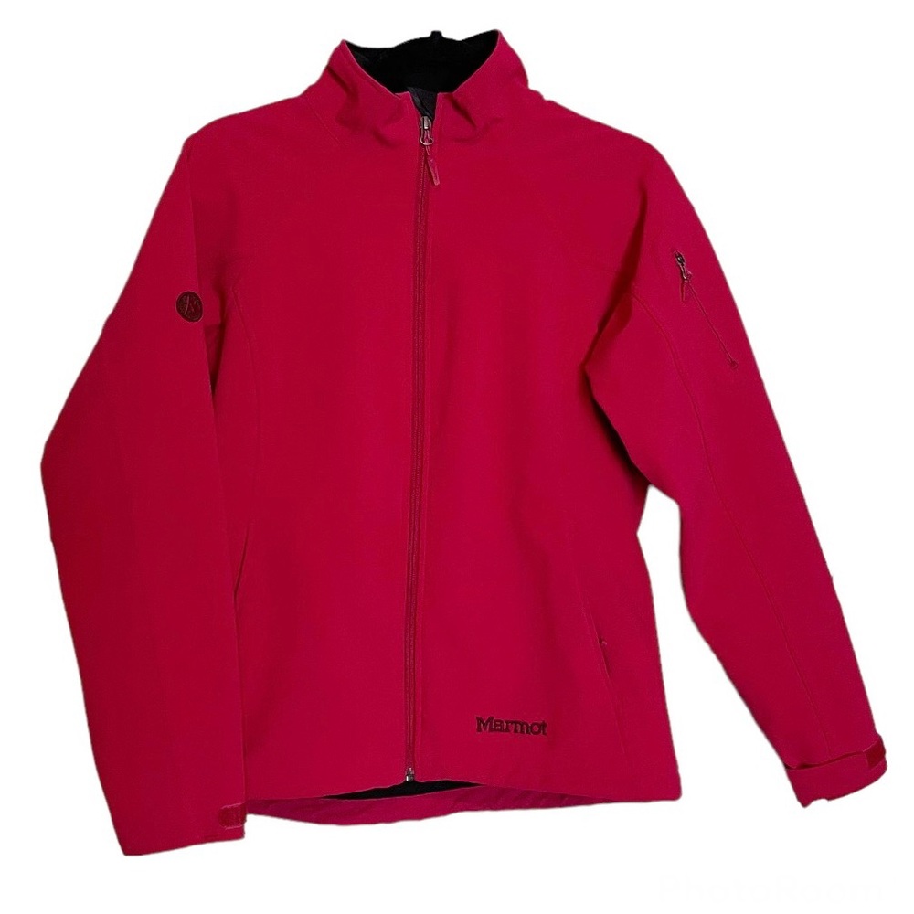 Marmot Gravity Soft Shell Jacket Sz Medium Pink R… - image 1